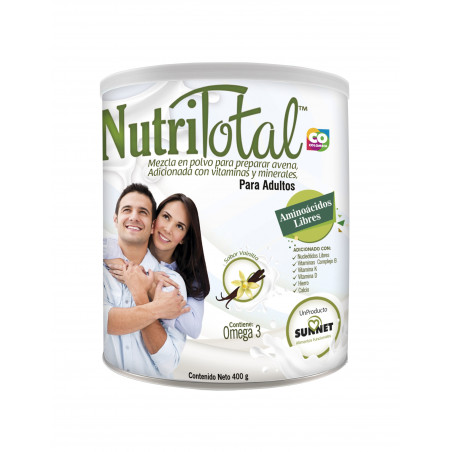 NUTRITOTAL ADULTOS VAINILLA 400 G
