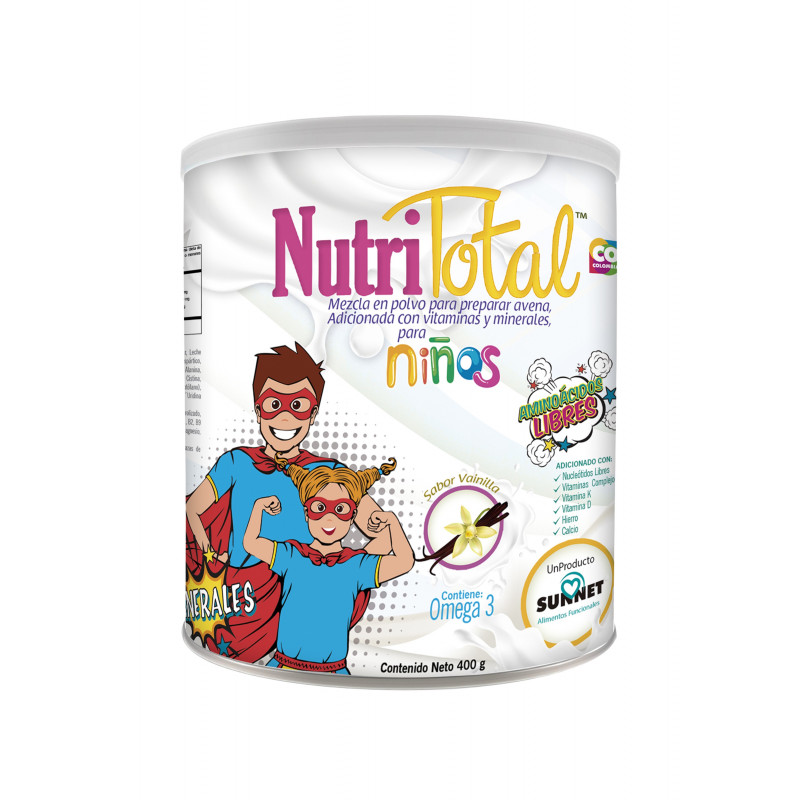 NUTRITOTAL NIÑOS VAINILLA400G